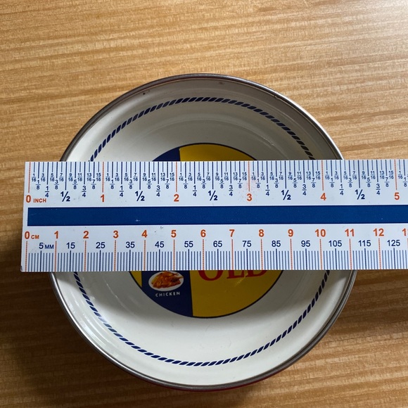 Small Old Bay Seasoning tin advertising bowl - Picture 3 of 3